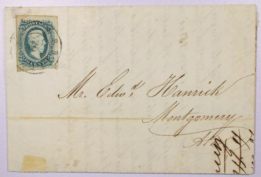 1864 CSA Blockade Runner Agent Letter, Steamship Donegal Captured by Union Navy & Plans to build new Blockade Runner