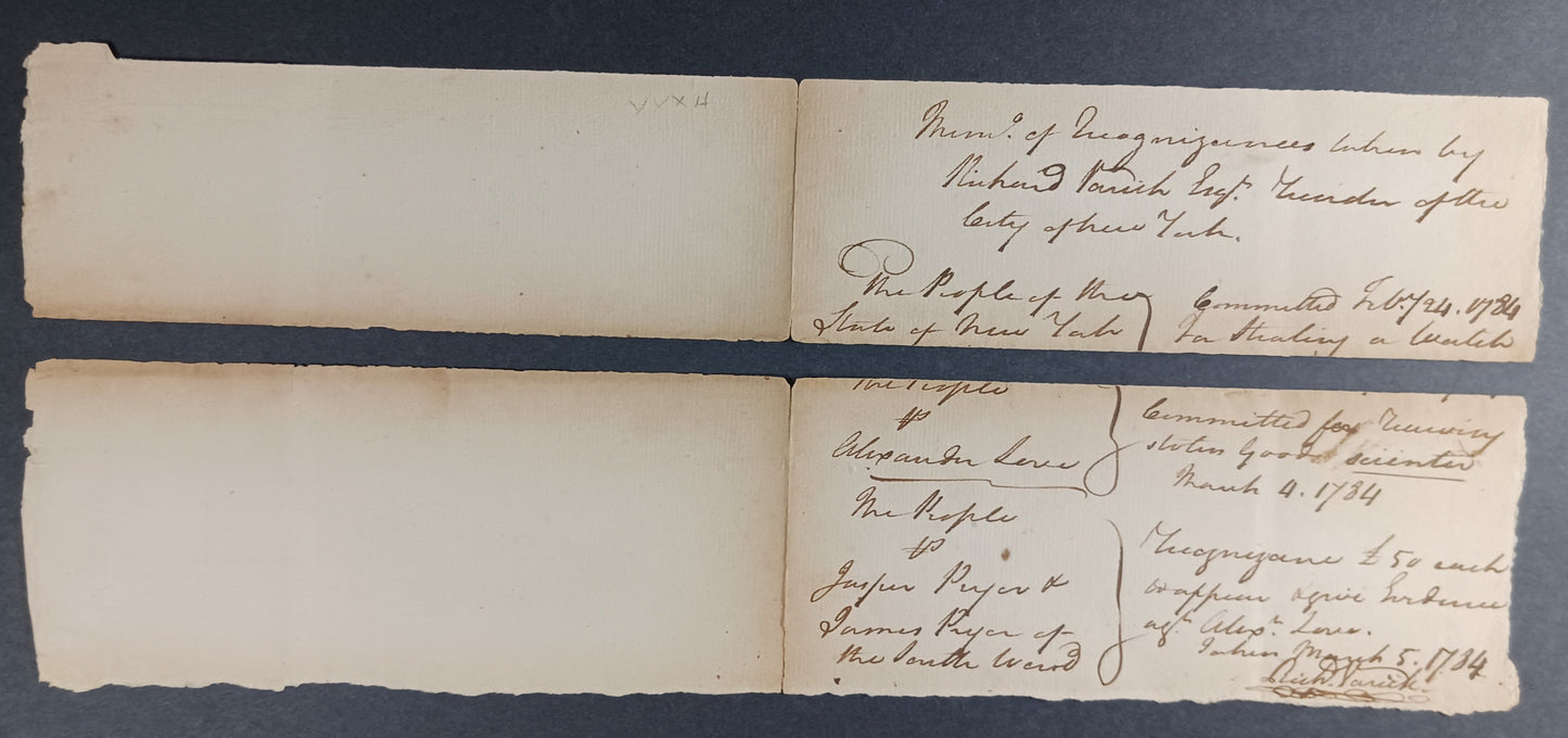 1784 Richard Varick Autograph DS