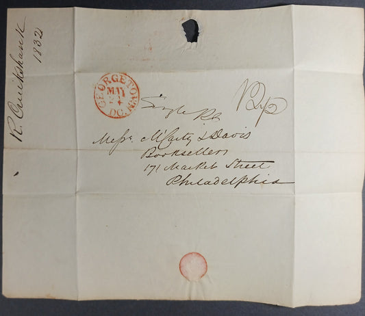 1832 Booksellers McCarty and Davis