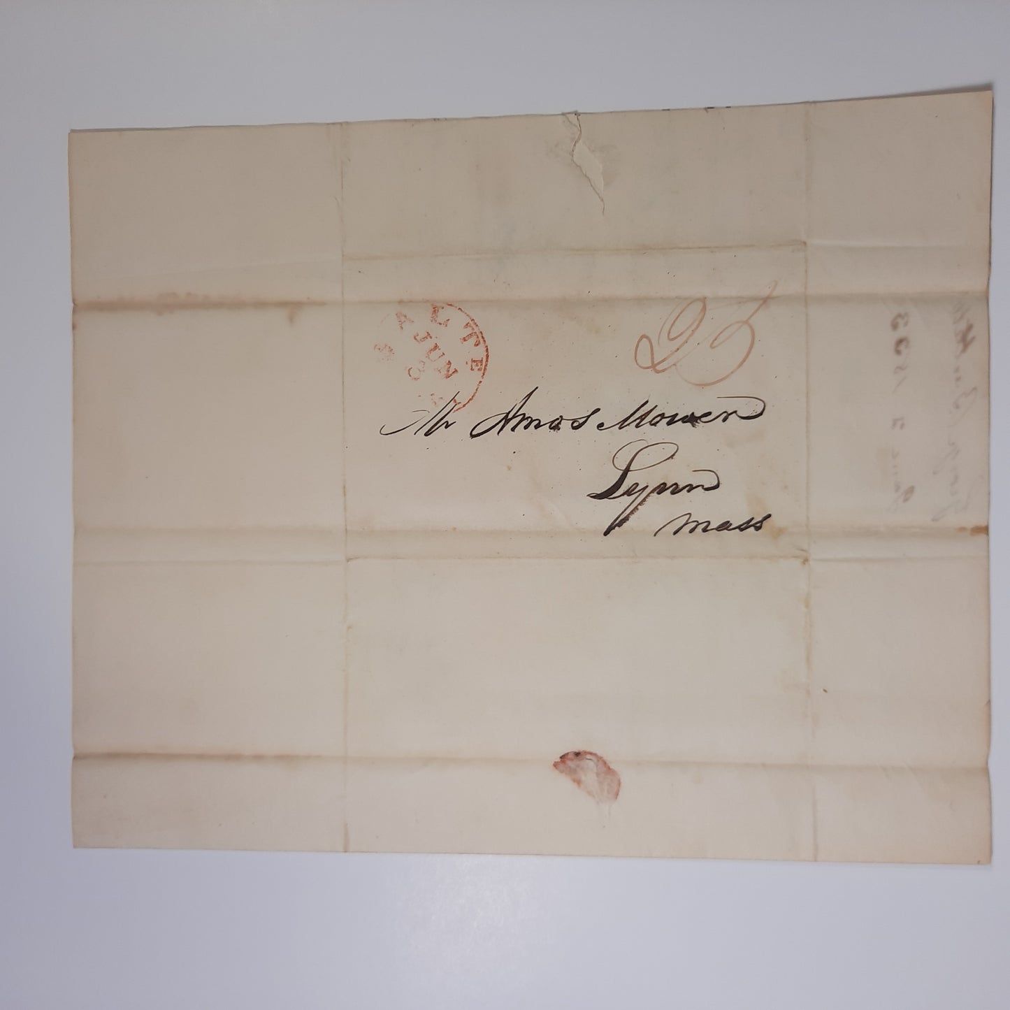 1830 Amos Mower, Cordwainer, Lynn, MA, Women’s Shoes Manufacturer