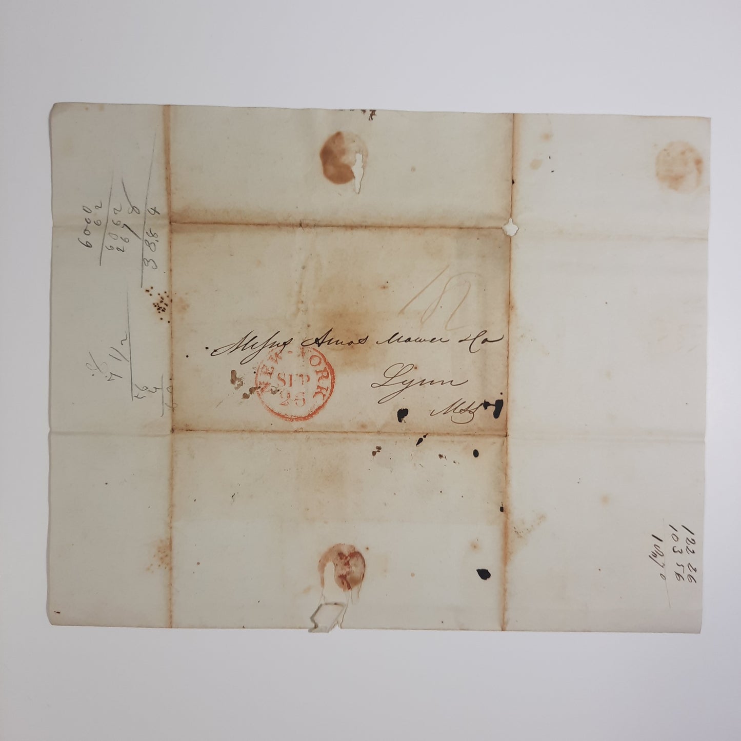 1830 Amos Mower, Cordwainer, Lynn, MA, Women’s Shoes Manufacturer