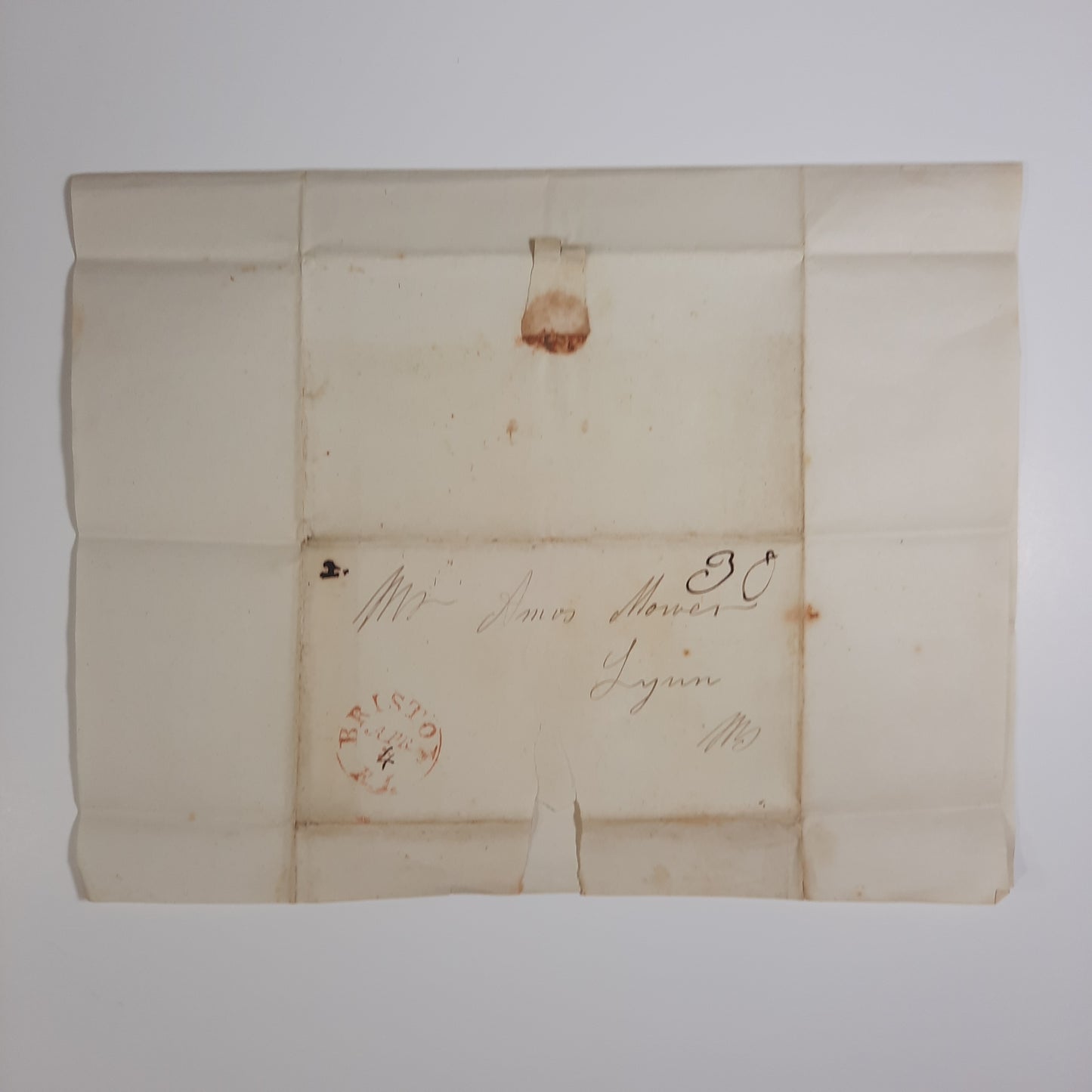 1830 Amos Mower, Cordwainer, Lynn, MA, Women’s Shoes Manufacturer