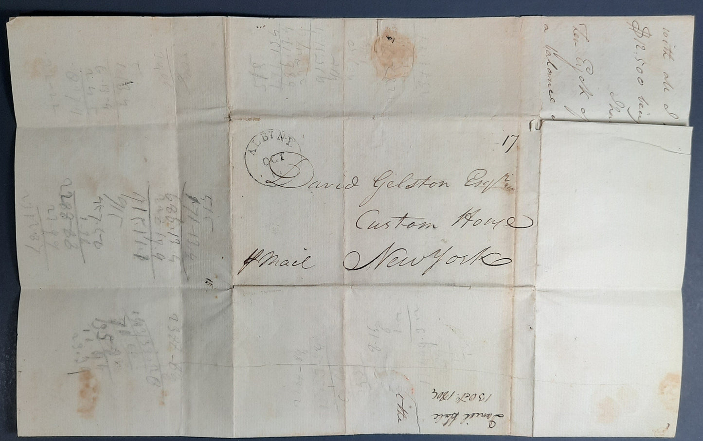 1804 NY Federalist Daniel Hale signed letter ALS
