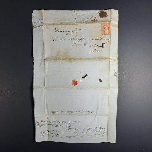 1853 Linneus Missouri Divorce