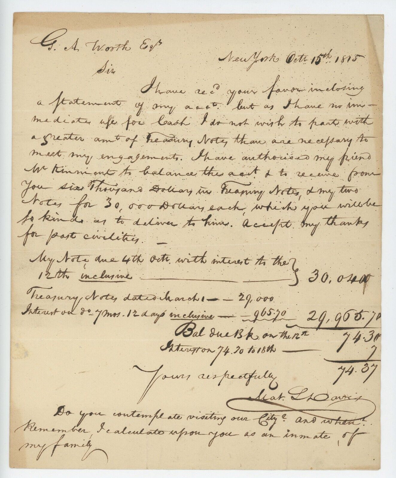 1815 Matthew L. Davis