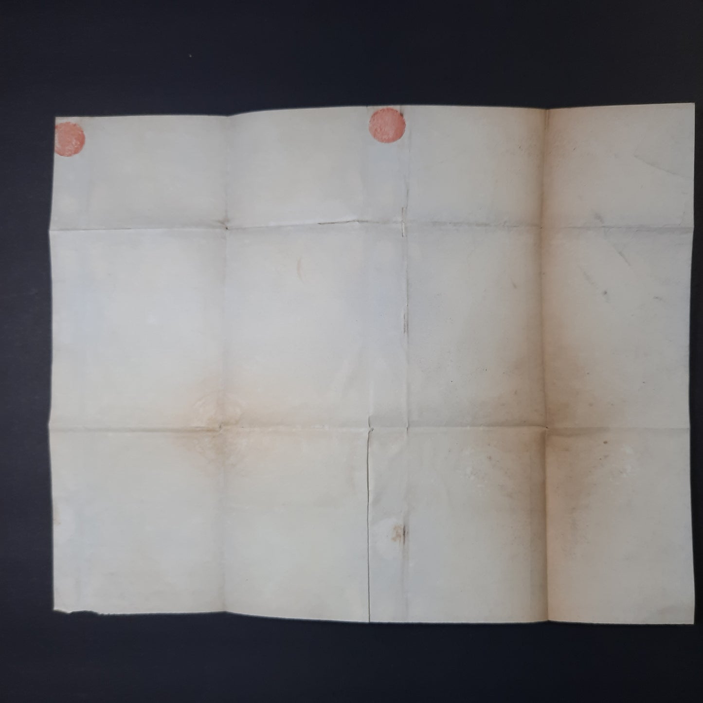 1845 New Port, Rhode Island Stampless Folded Envelope, Red CDS, Paid 18