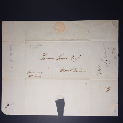 1802 Senator James Ross to Lawrence Lewis, George Washington Nephew