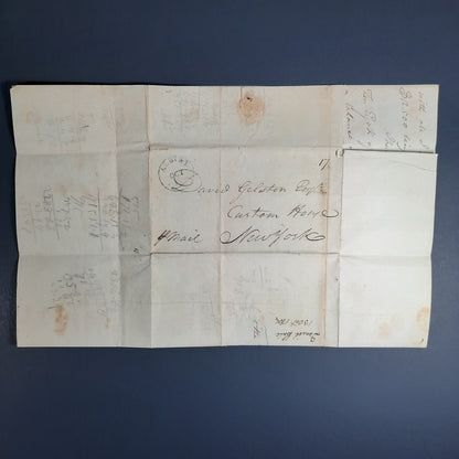 1804 NY Federalist Daniel Hale signed letter ALS