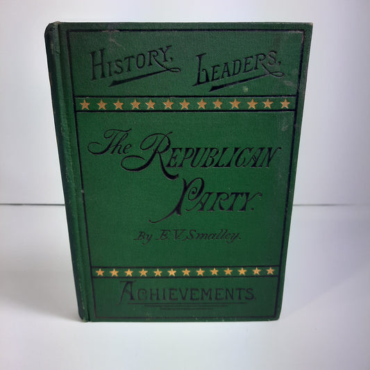 1880 Republican Party Manual, Campaign for James Garfield & Chester Arthur, Eugene Virgil Smalley, First Edtion